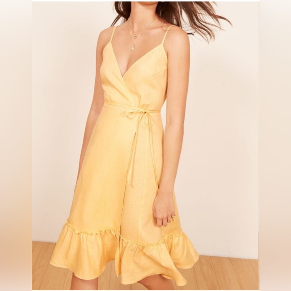 NWOT Reformation fig dress - Picture 5 of 5